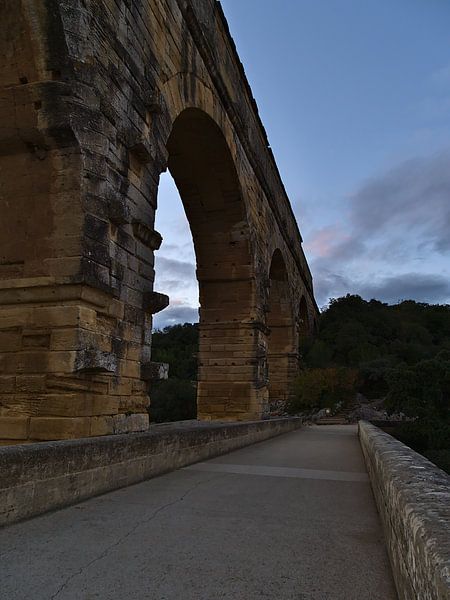 Pont du Gard am Abend von Timon Schneider
