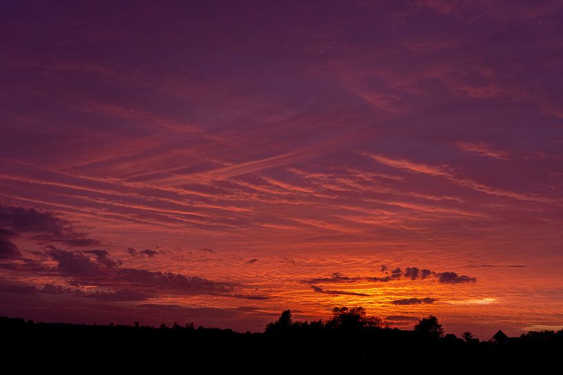 Texeler Himmel (Sonnenuntergang) von BekijkhetmetWim