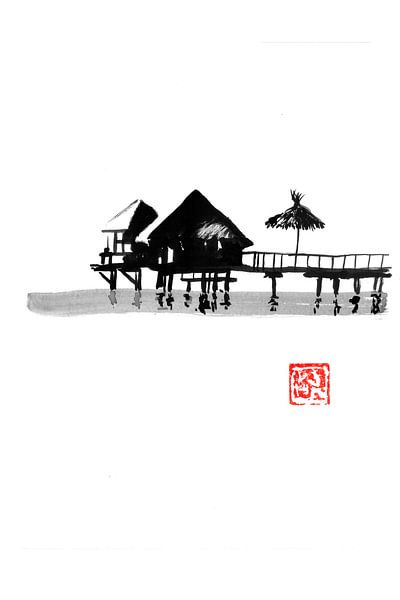 bungalow par Péchane Sumie