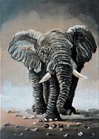 Elephant painting