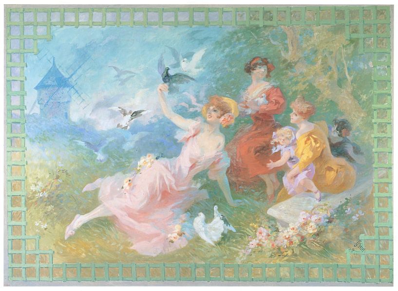 Jules Chéret - L'air by Peter Balan