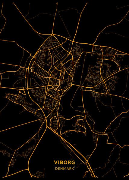 Carte de la ville de Viborg par Kenda Maruyama