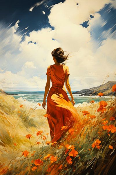 At The Coast Of South Africa by Treechild