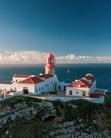 Sailing boat at the lighthouse