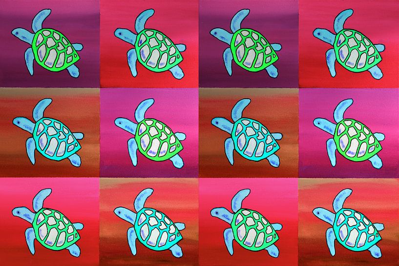 turtles by Lida Bruinen