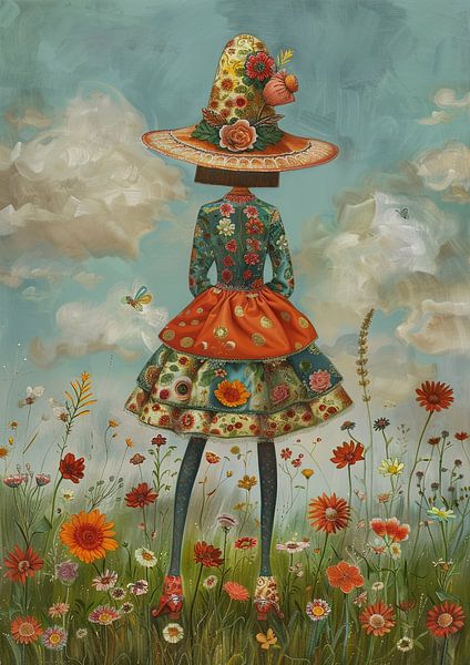 Flower Field | Blossom Elegance by Abstract Painting