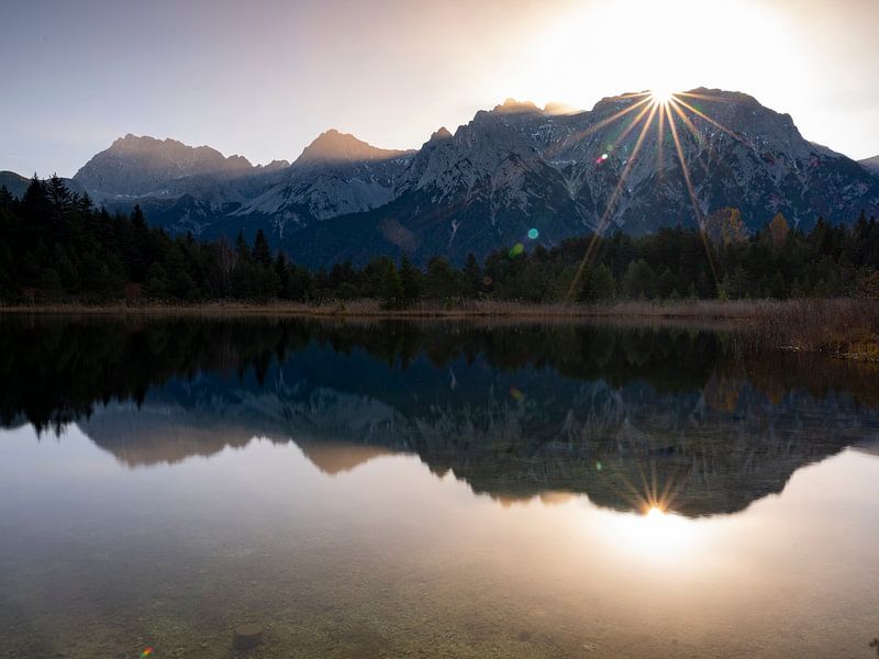 Sonnenaufgang am Luttensee von Andreas Müller