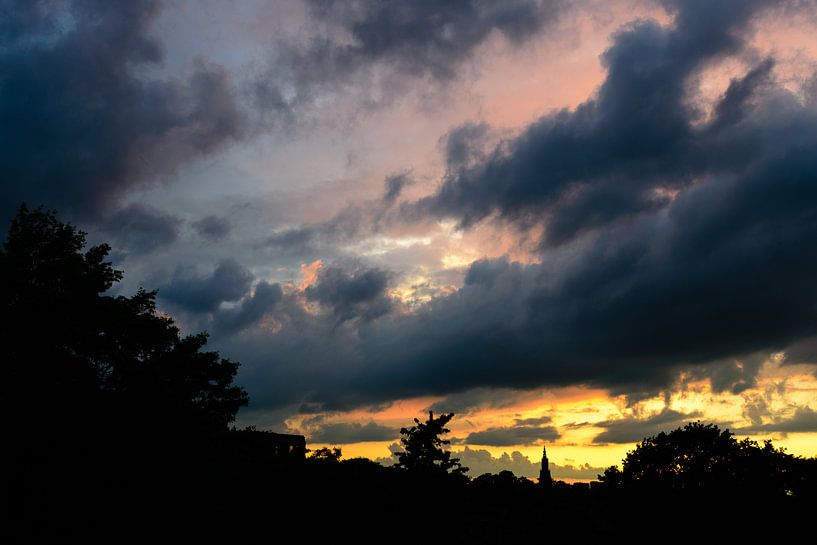 Amersfoort sunset by Sjoerd Mouissie