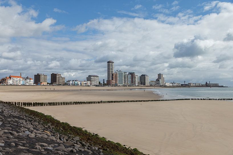 Vue de la ville de Vlissingen en Zélande. par Menno Schaefer