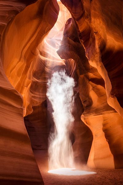 Rayon de lumière magique à Antelope Canyon USA par Patrick van Os