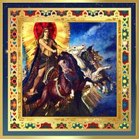 S.F. Second Remastered Version of The Chariot of Apollo or Phoebus Apollo by Gustave Moreau