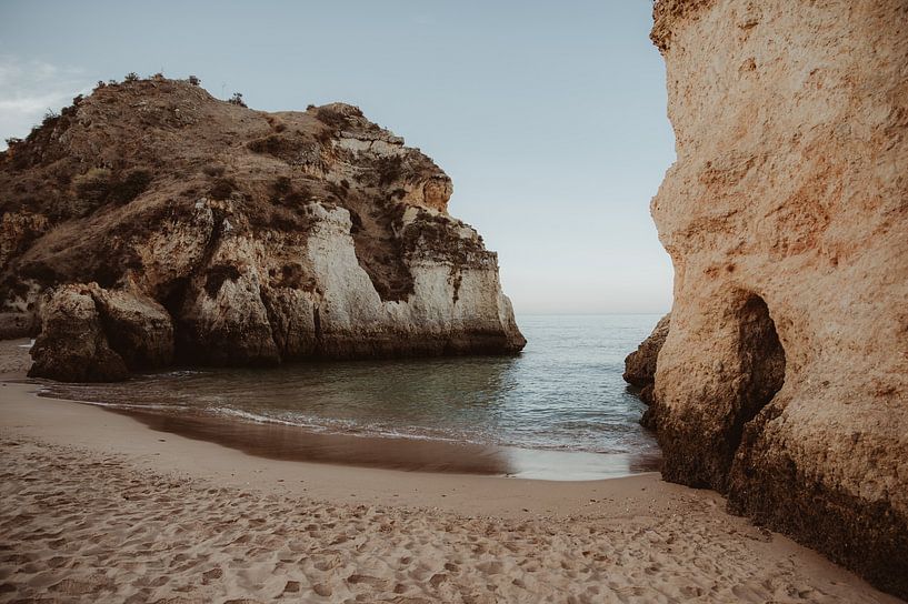 Impression sur toile Photo de paysage Portimão, Algarve - Portugal Art côtier par Jeantina Lensen-Jansen