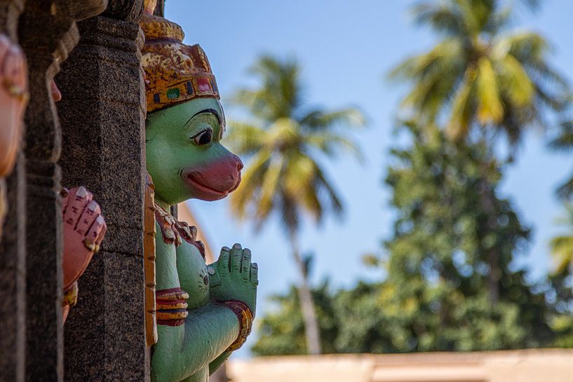Hanuman @ Sri Ranganatha Swamy Temple, Trichy by Martijn