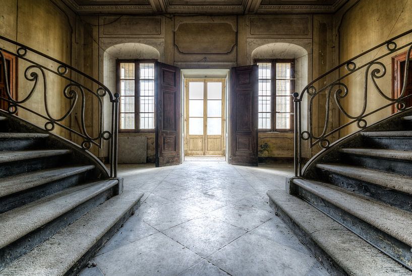 Doppelseitige Treppe von Perry Wiertz