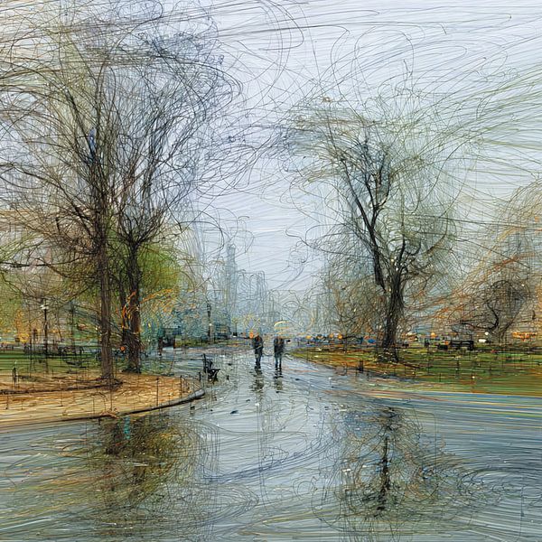 Whispers Through Rain by Nomo.Art