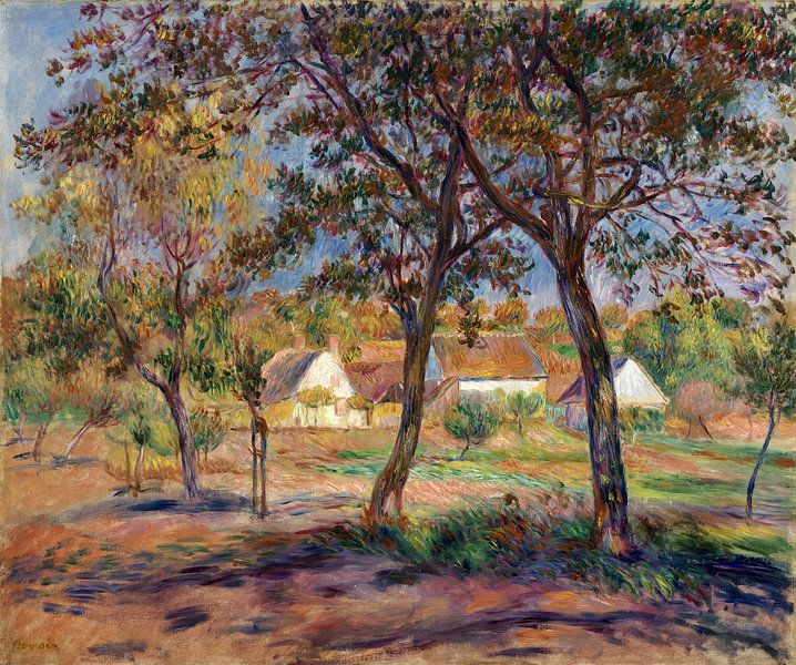 Außenbezirke von Pont-Aven, Pierre-Auguste Renoir von Meisterhafte Meister