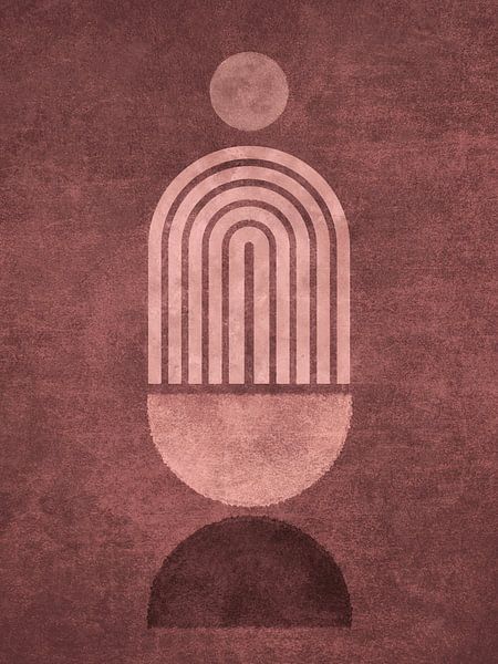 Rainbow Gate Vazo by Emel Tunaboylu by The Artcircle