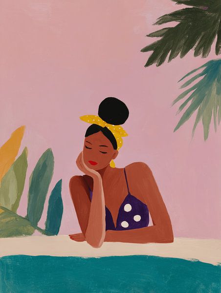 Pause au bord de la piscine par Studio Allee