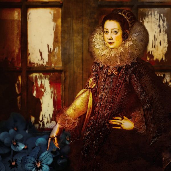 Sieh dir diese Stiefmütterchen an von Helga Blanke