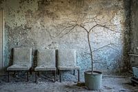 Coin d'attente à l'hôpital Pripyat МСЧ-126