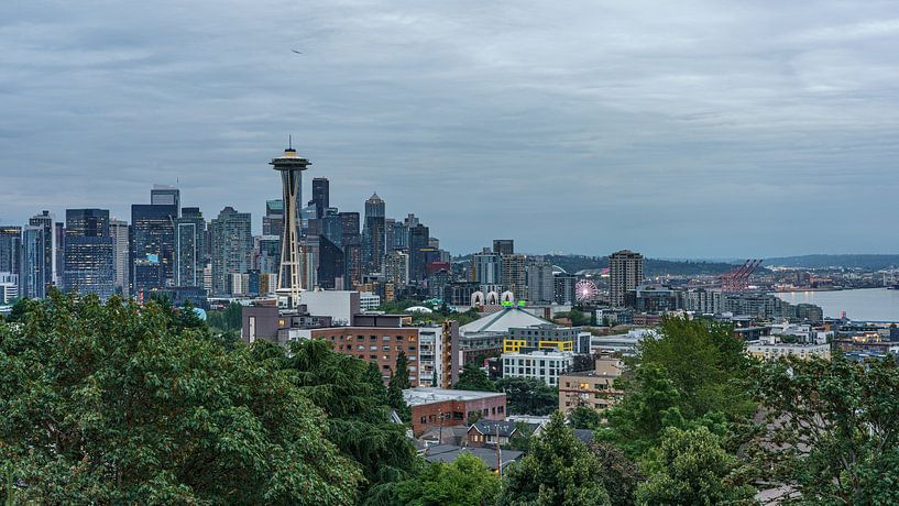 Skyline Seattle. von Jaap van den Berg