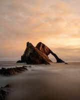 Bow Fiddle Rock dans le nord de l'Ecosse