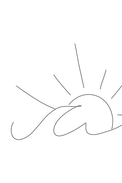 Sonnige Welle von MishMash van Heukelom