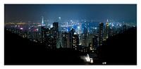 Hong Kong skyline at night