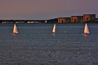 Zeilen op het Ijsselmeer