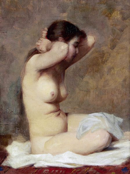 Femme nue, ALPHONE JULES DEBAENE par Atelier Liesjes