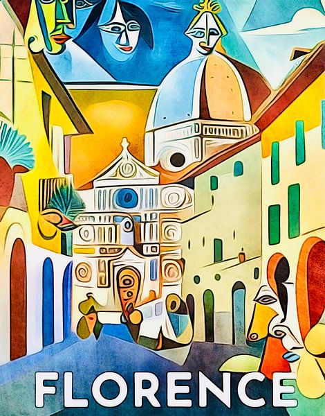 Florence, Globetrotter by zam art