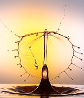 Kollidierende Tropfen