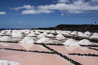 zout uit de zee gewonnen op la palma