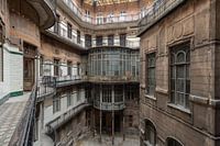 Budapest Innenhof Architektur