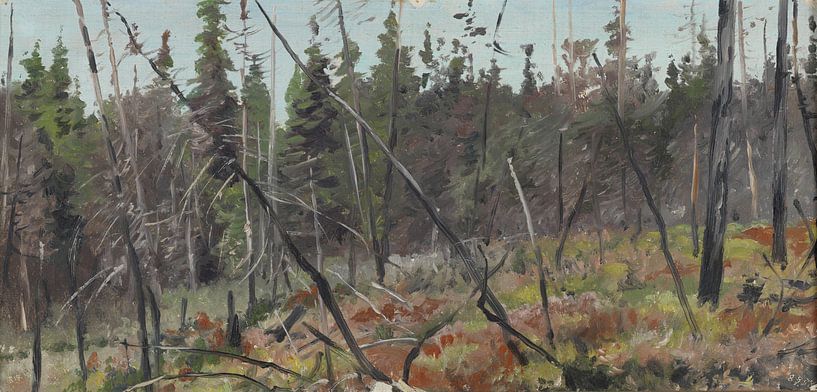 Waldrand in Kanada, Richard Friese von Meisterhafte Meister