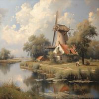 l'été dans les polders