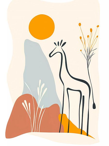 Coucher de soleil africain par haroulita