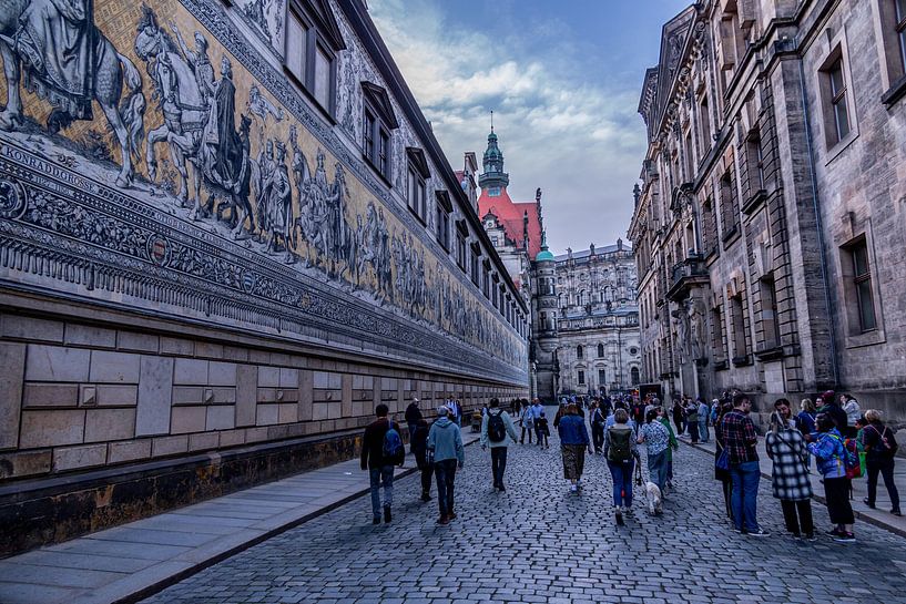 Une petite promenade nocturne dans la magnifique vieille ville de Dresde - Saxe - Allemagne par Oliver Hlavaty