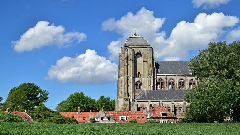 Grote Kerk Veere by Zeeland op Foto