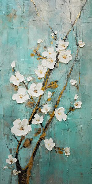 Blossom in emerald green by Bert Nijholt