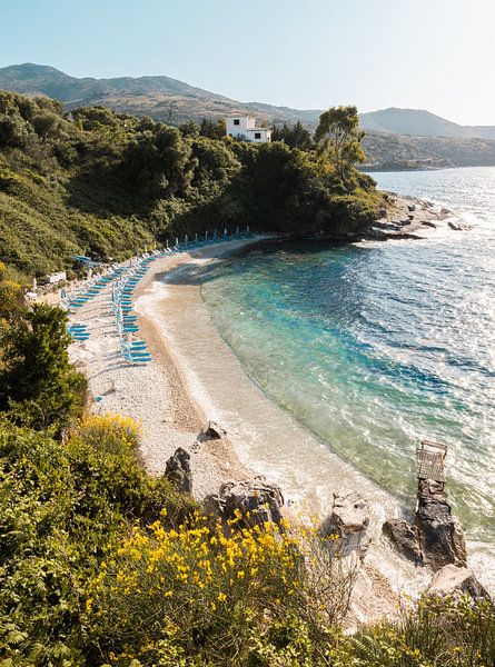 Beach at Kassiopi | Corfu | Greece by Inge van Tilburg