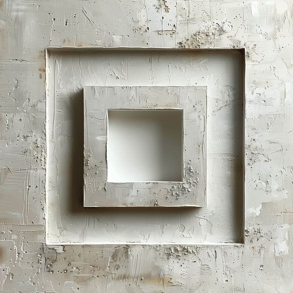 Gelassenheit in der Struktur: Spiel von Licht und Schatten von Color Square