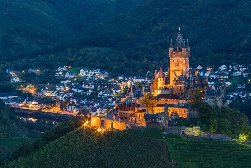Reichsburg Cochem, Deutschland von Henk Meijer Photography