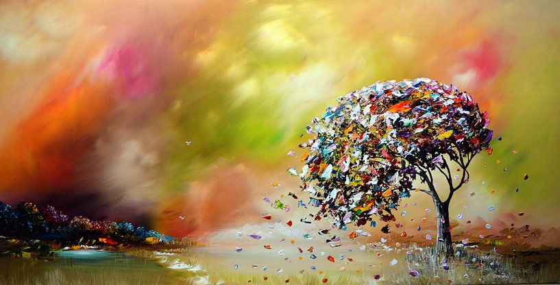 Monde fantastique par Gena Theheartofart