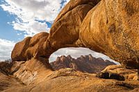 Formation rocheuse de Spitzkoppe en Namibie
