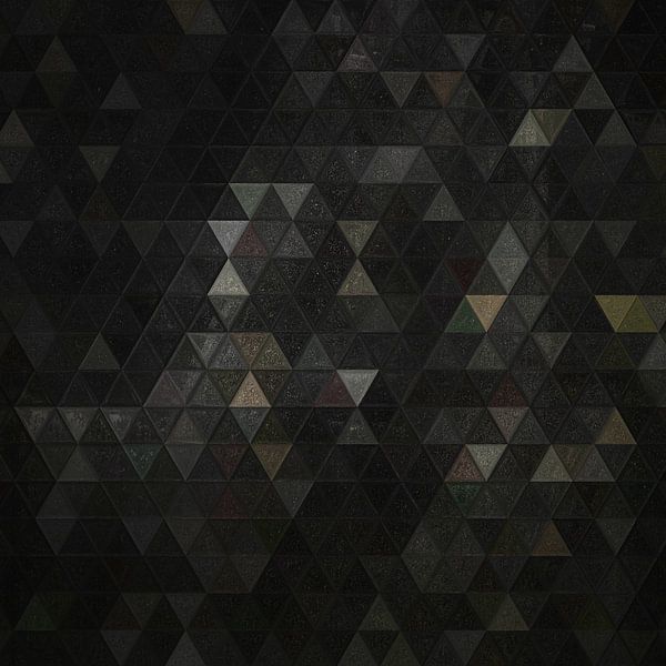 Mosaïque noire #mosaique par JBJart Justyna Jaszke