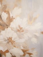 Abstrakte pastellfarbene Blumen