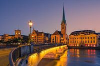 Une soirée d'été à Zurich