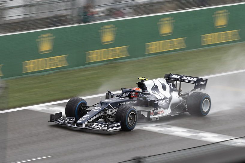 Pierre Gasly F1 GP Spa 2021 von Ann Barrois