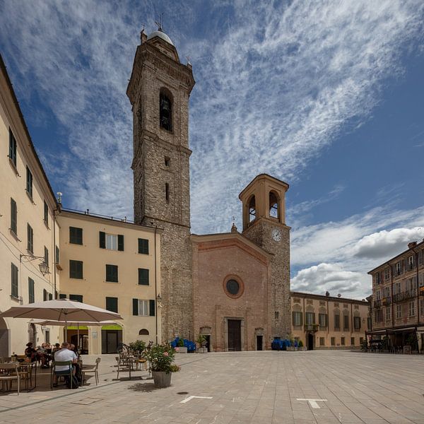 Church in Bobbio, Piemont, Italy by Joost Adriaanse